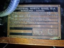 Detall placa de fabricant