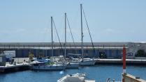 L'Alcedo amarrat a Cala Ratjada